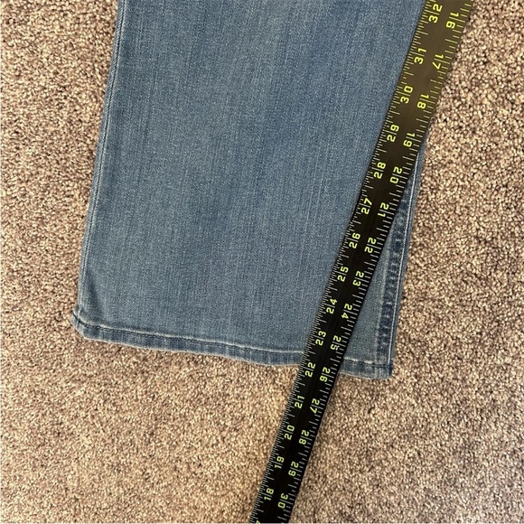 JEN7 by 7 For All Mankind Women's Cropped Kick Jeans Blue Size 18 - NWT $109 - Picture 11 of 16